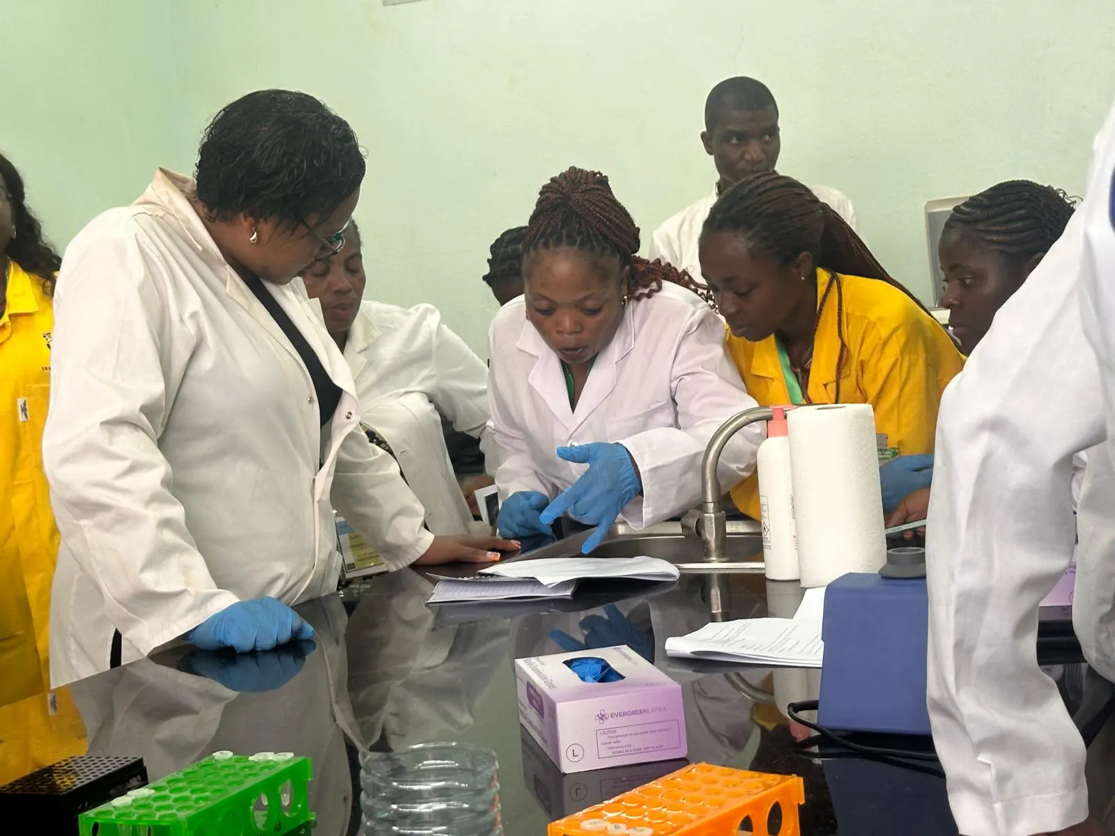 Participants sharing knowledge