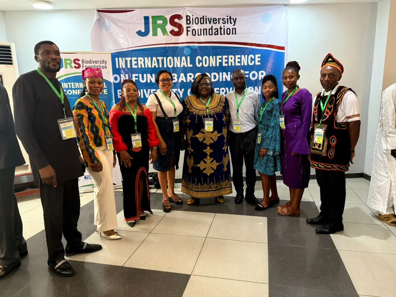 Picture with some young scientists