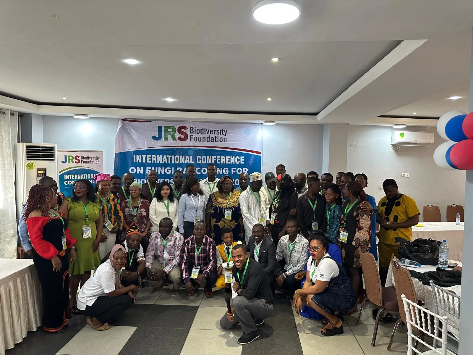 Day 1 of the conference with some participants